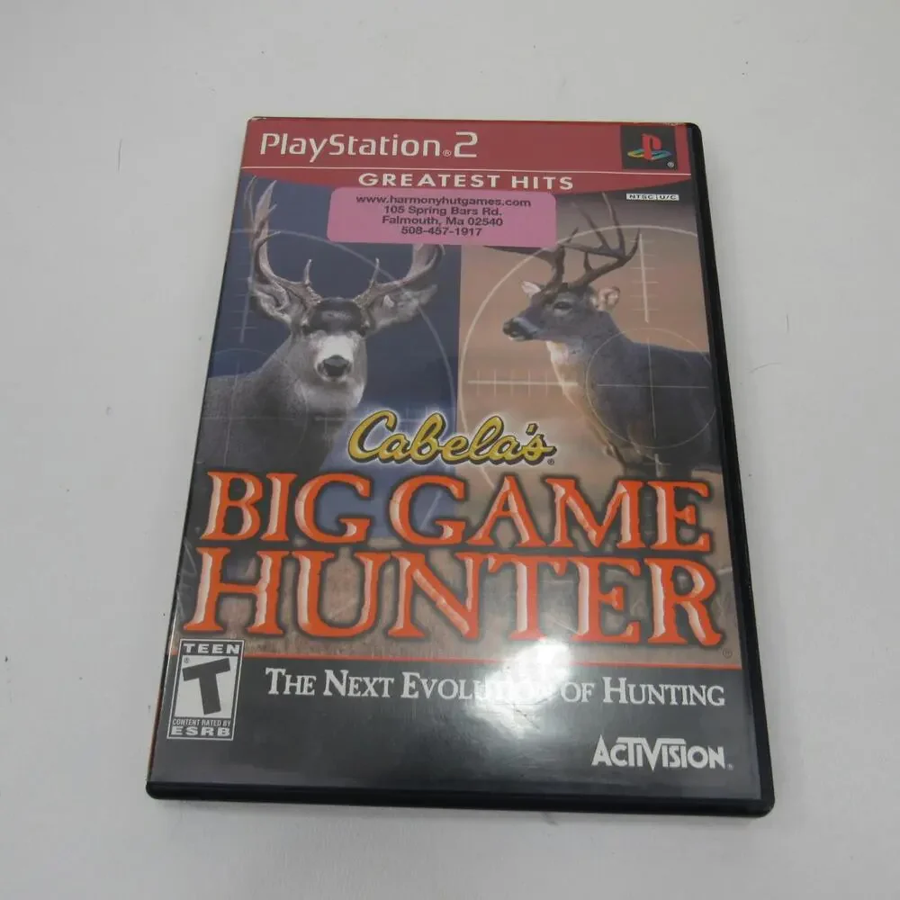 Cabela's Big Game Hunter | PlayStation 2 (PS2), 2002‎